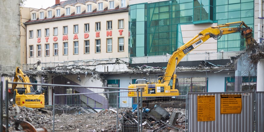 Wyburzanie Solpolu - 21 września 2022 r.