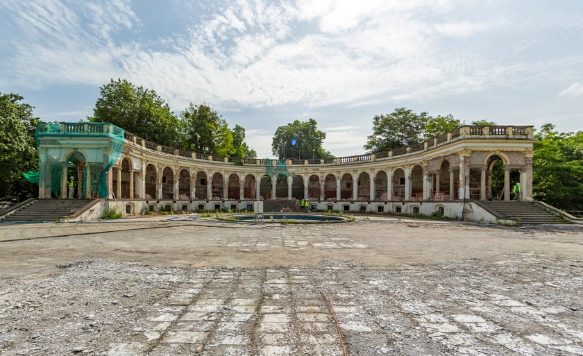 Bastionu Sakwowego na chwilę przed kapitalnym remontem