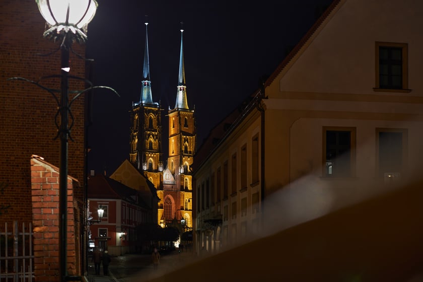 Magiczny Wrocław nocą