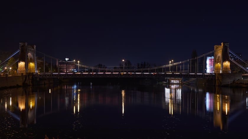 Magiczny Wrocław nocą