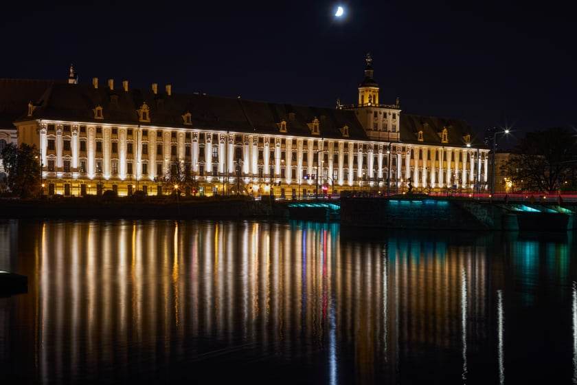 Magiczny Wrocław nocą