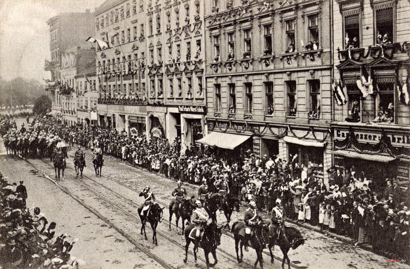 Ulica Legnicka w czasach Breslau