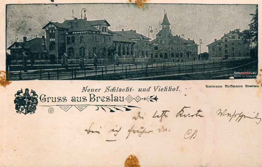 Ulica Legnicka w czasach Breslau