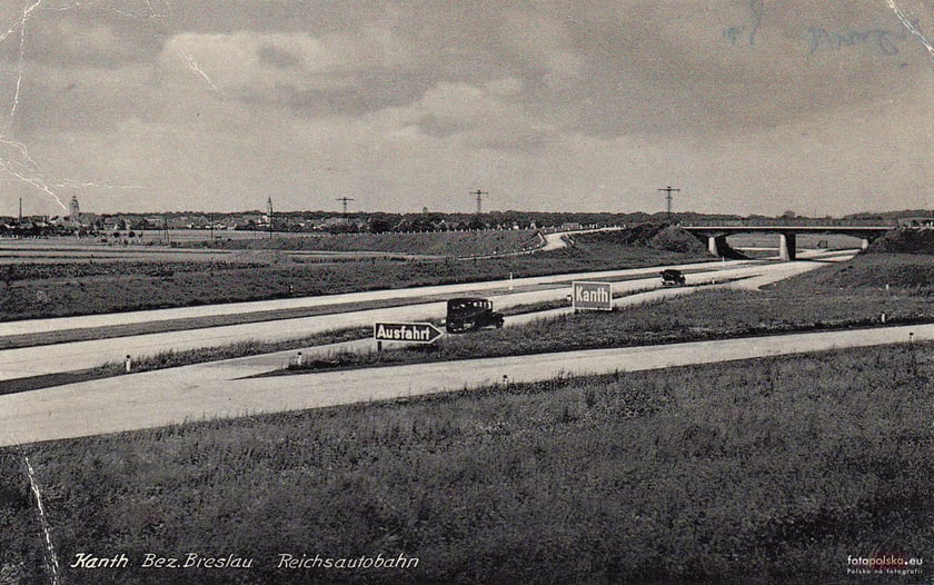 Autostrada A4 przed II wojną światową