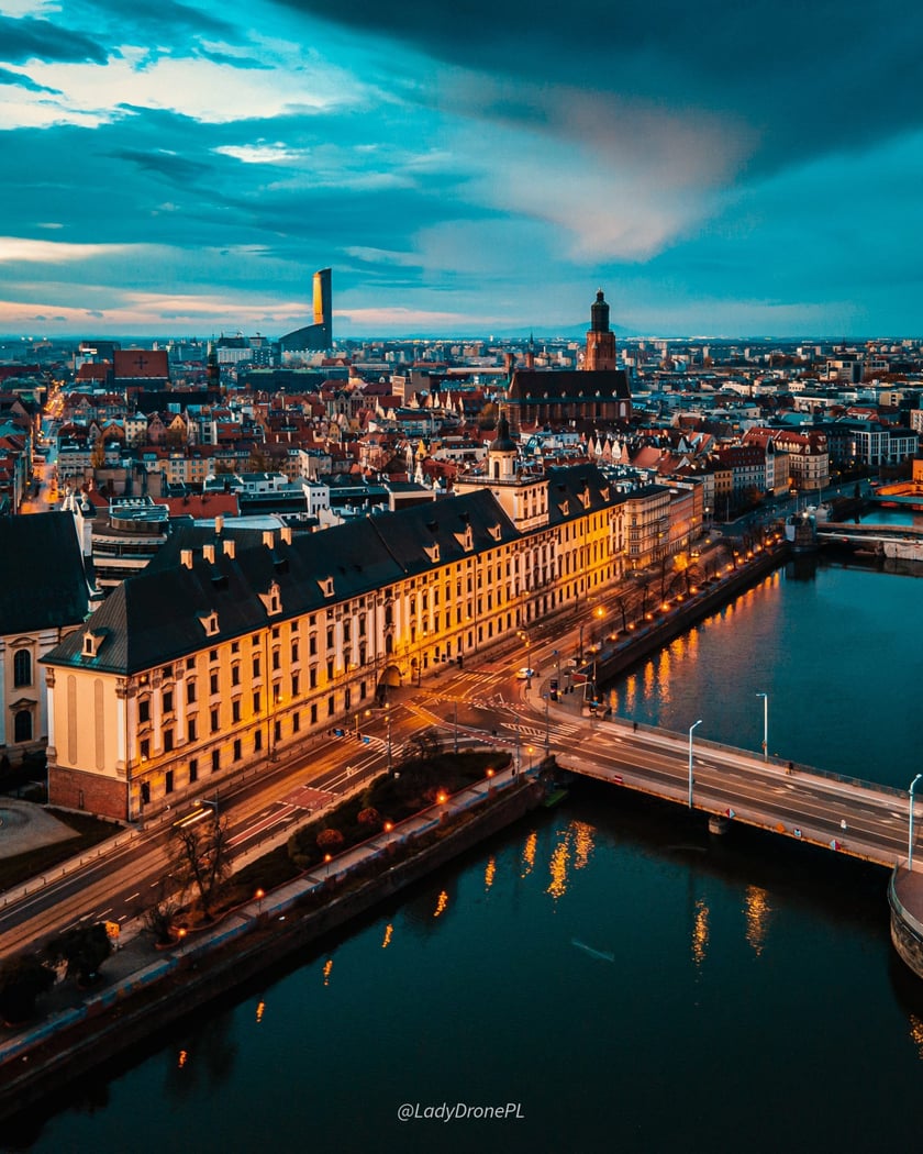 Wrocław - zdjęcie z drona