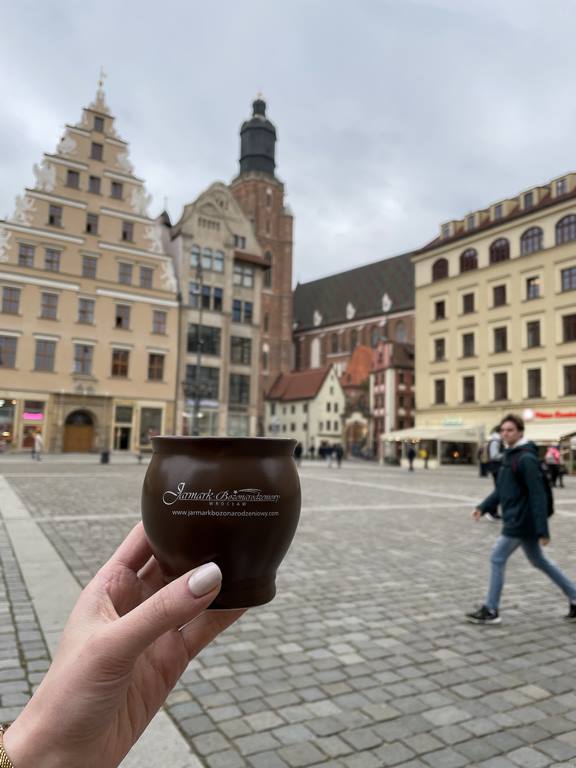 Kubek Jarmarku Bożonarodzeniowego we Wrocławiu z ubiegłych lat.