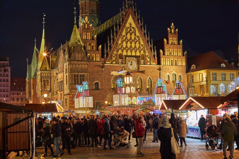 Otwarcie Jarmarku Bożonarodzeniowego we Wrocławiu - 18 listopada 2022 r.