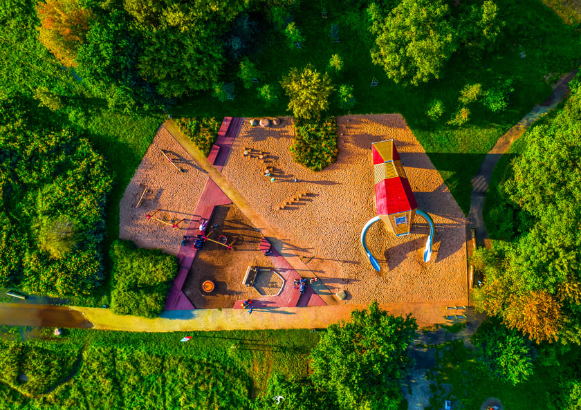 Na zdjęciu Wrocław - zdjęcie z drona