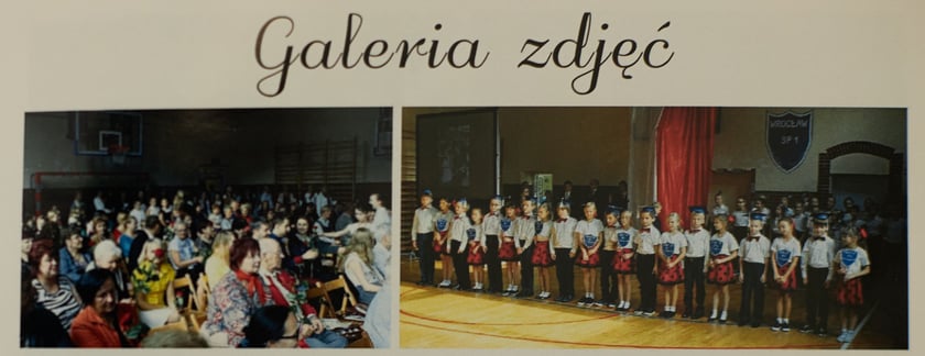 Archiwalne zdjęcia uczniów pochodzą z kronik SP nr 1 we Wrocławiu