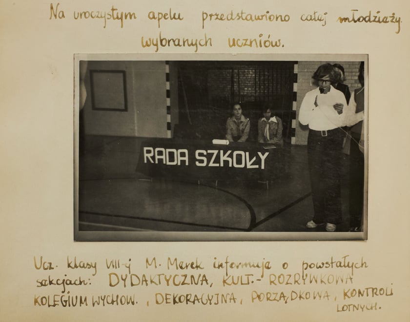 Archiwalne zdjęcia uczniów pochodzą z kronik SP nr 1 we Wrocławiu