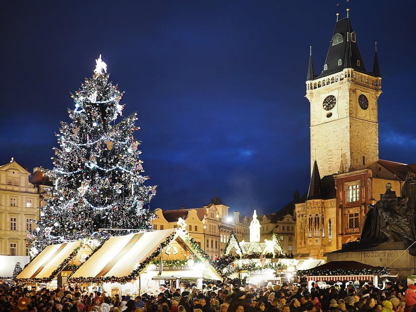 Jarmark bożonarodzeniowy w Pradze