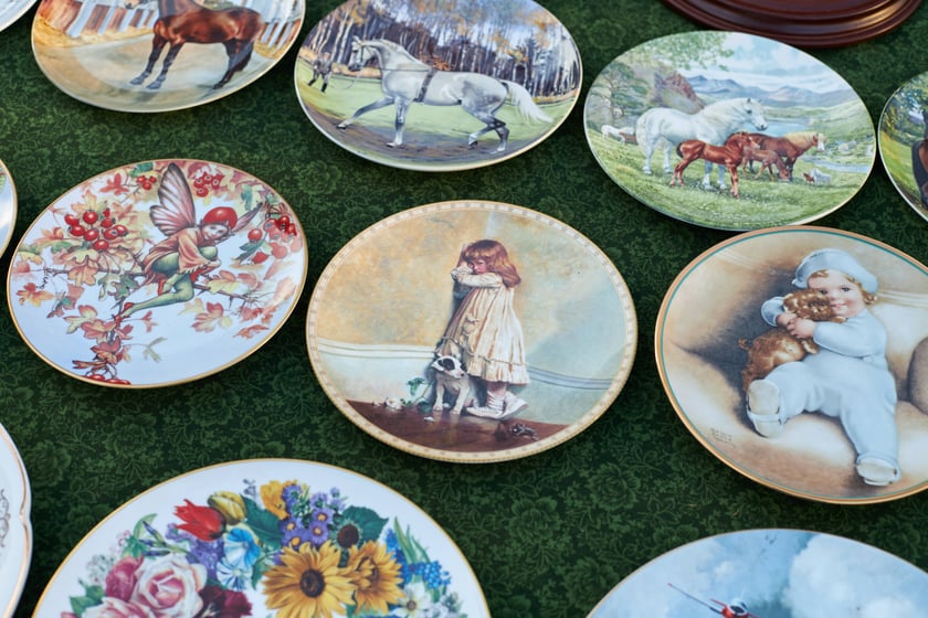 Na zdjęciu giełda staroci we Wrocławiu