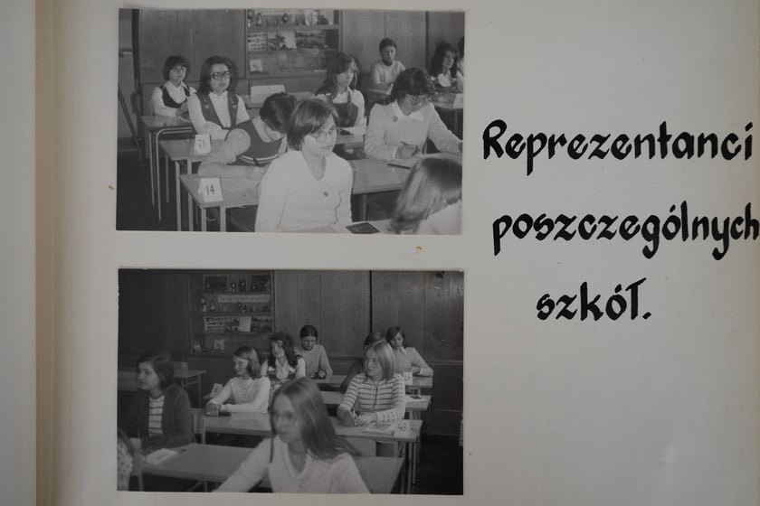 Zdjęcia z kronik szkolnych SP nr 97 we Wrocławiu