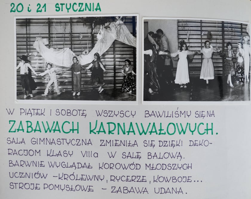 Zdjęcia z kronik szkolnych SP nr 97 we Wrocławiu