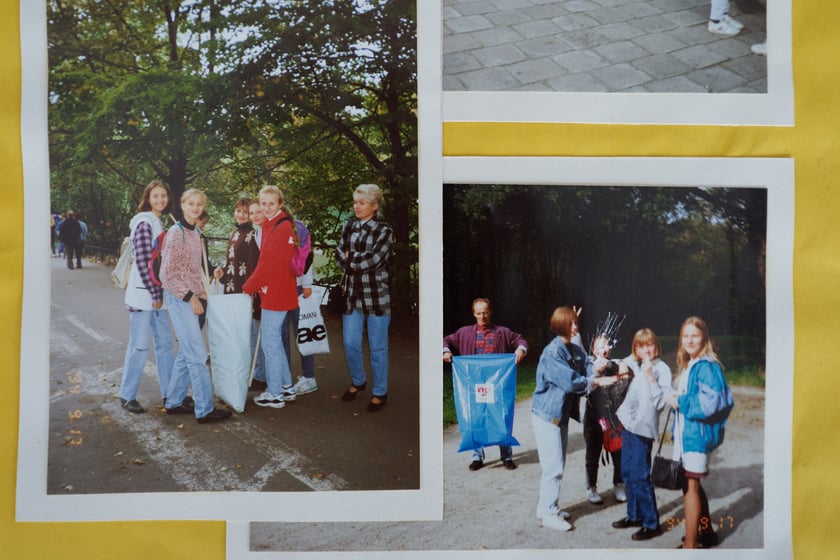 Zdjęcia z kronik szkolnych SP nr 97 we Wrocławiu