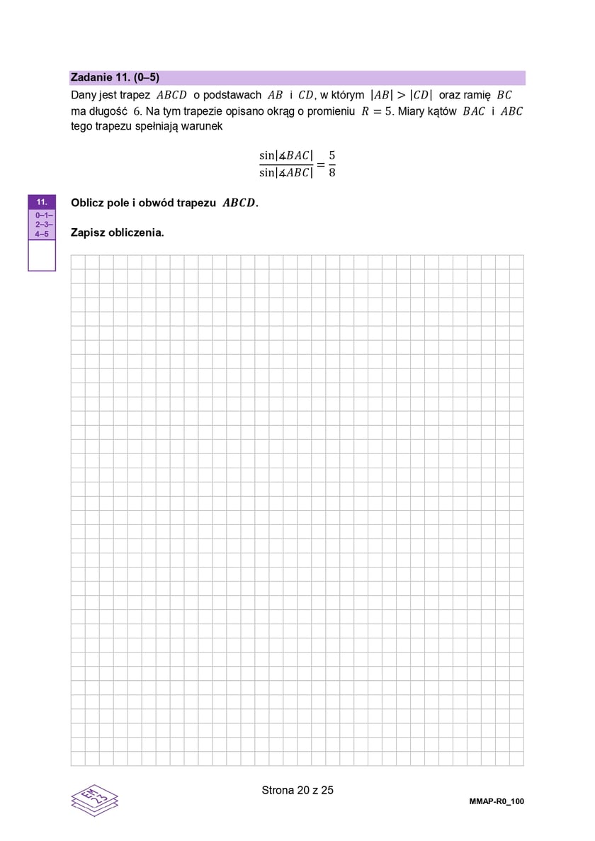 Matura próbna 2023 z matematyki z CKE - poziom rozszerzony ARKUSZ