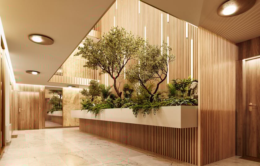 Wizualizacja budynku Midori House