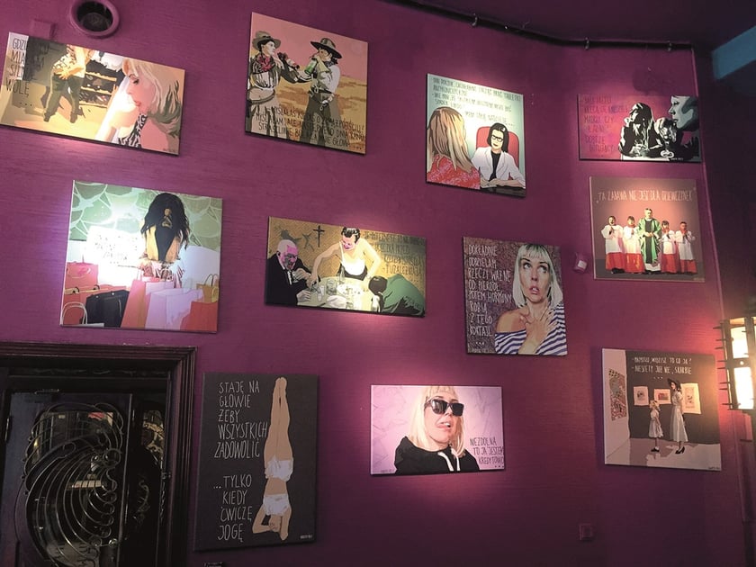 Kawiarnia Kalambur. Wystawa prac Marty Frei