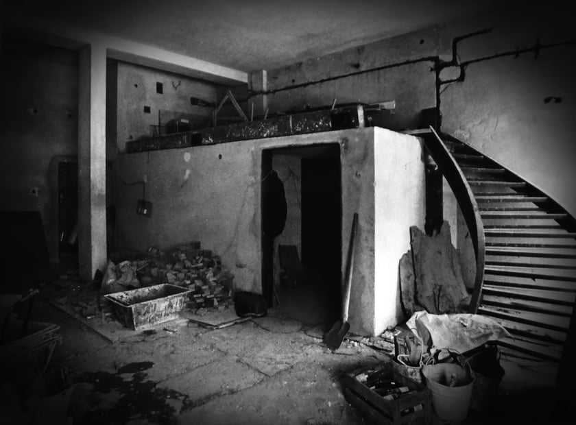 Kawiarnia Kalambur. Budowa kawiarni