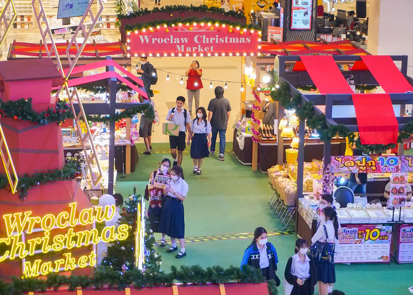 Wroclaw Christmas Market w Bangkoku, grudzień 2022