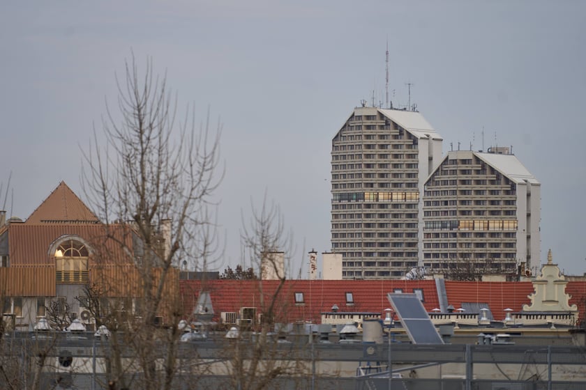 Widoki Wrocławia z kolei linowej Polinka