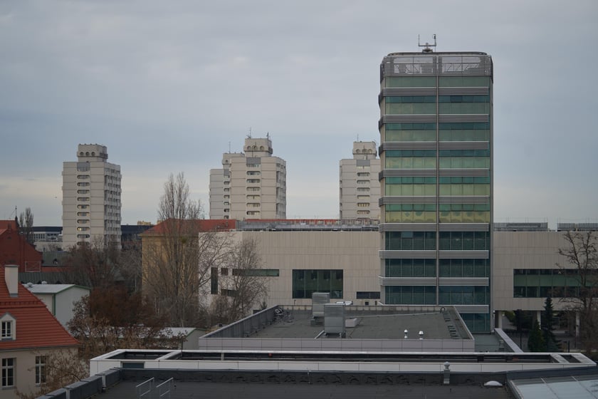 Widoki Wrocławia z kolei linowej Polinka