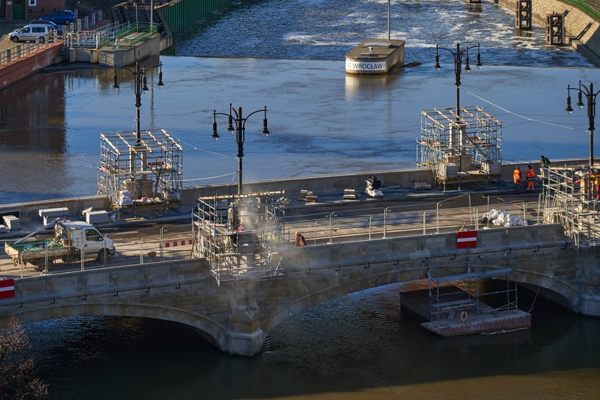 Widok na Wrocław z Wieży Matematycznej