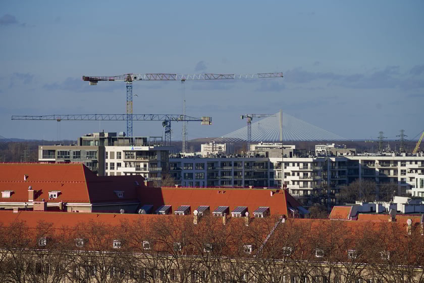 Widok na Wrocław z Wieży Matematycznej