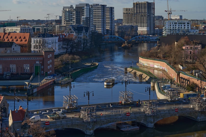 Widok na Wrocław z Wieży Matematycznej