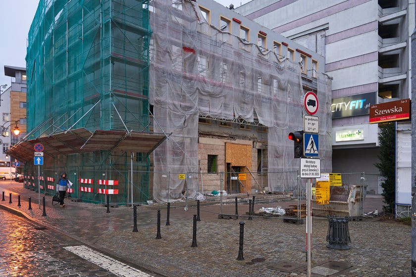 Przebudowa budynku biurowego przy ul. Szewskiej