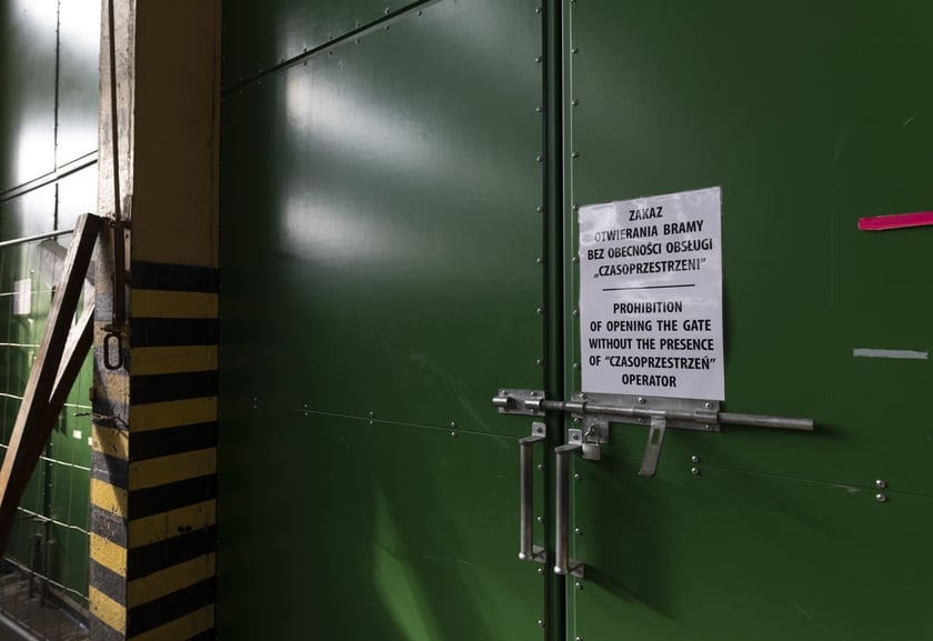 remont w dawnej zajezdni Dąbie