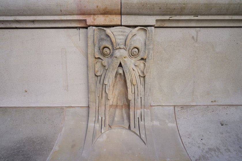 Most Pomorski Południowy w szczególe