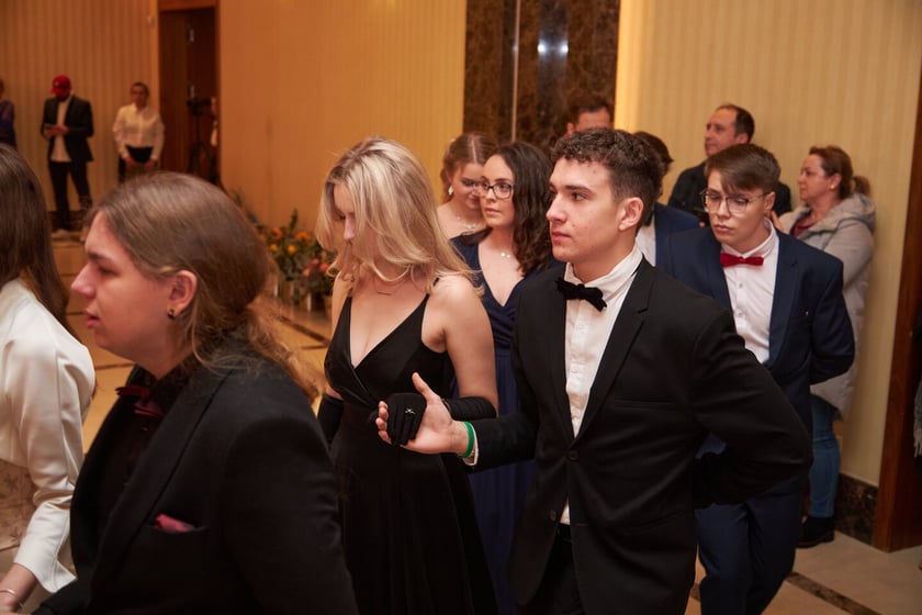 Na zdjęciu bal studni&oacute;wkowy IV LO 11.02.2023 r.