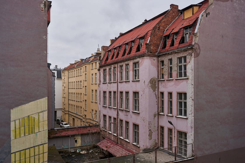 Na zdjęciu: Budynek dawnej fabryki Tytoniu przy ulicy Stawowej&nbsp;