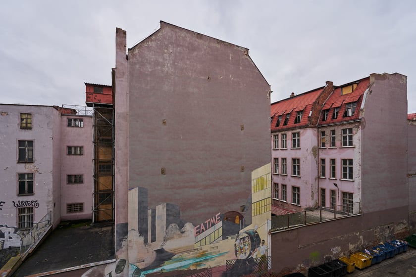 Na zdjęciu: Budynek dawnej fabryki tytoniu przy ulicy Stawowej&nbsp;