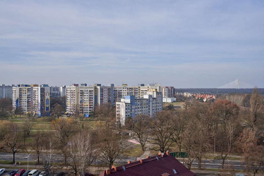 Osiedle Kozanów z lotu ptaka