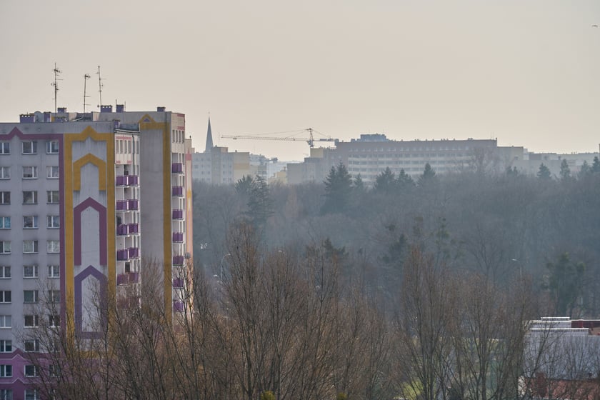 Osiedle Kozanów z lotu ptaka