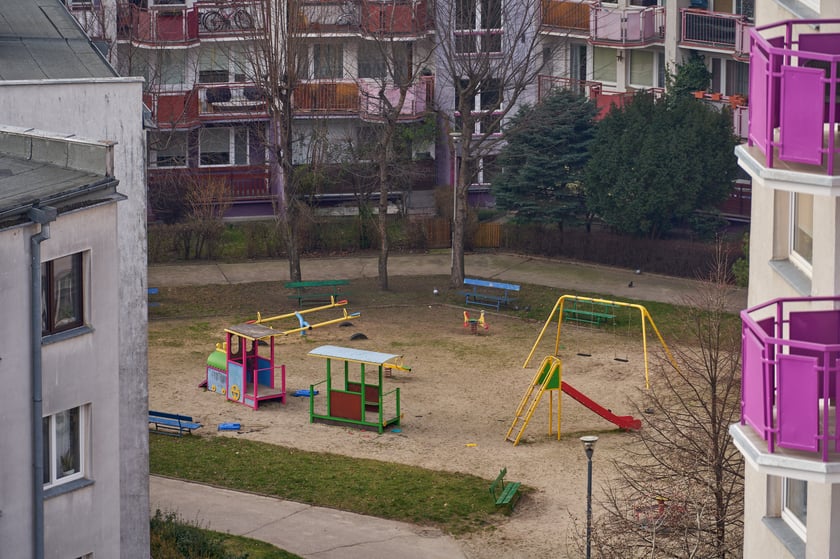 Osiedle Kozanów z lotu ptaka