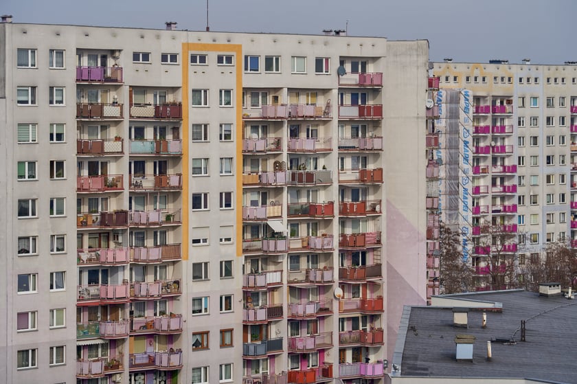 Osiedle Kozanów z lotu ptaka