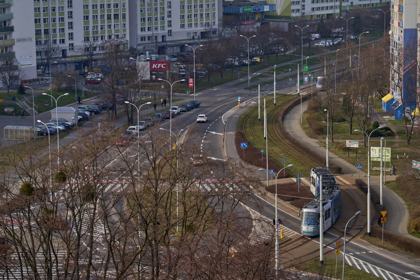 Osiedle Kozanów z lotu ptaka