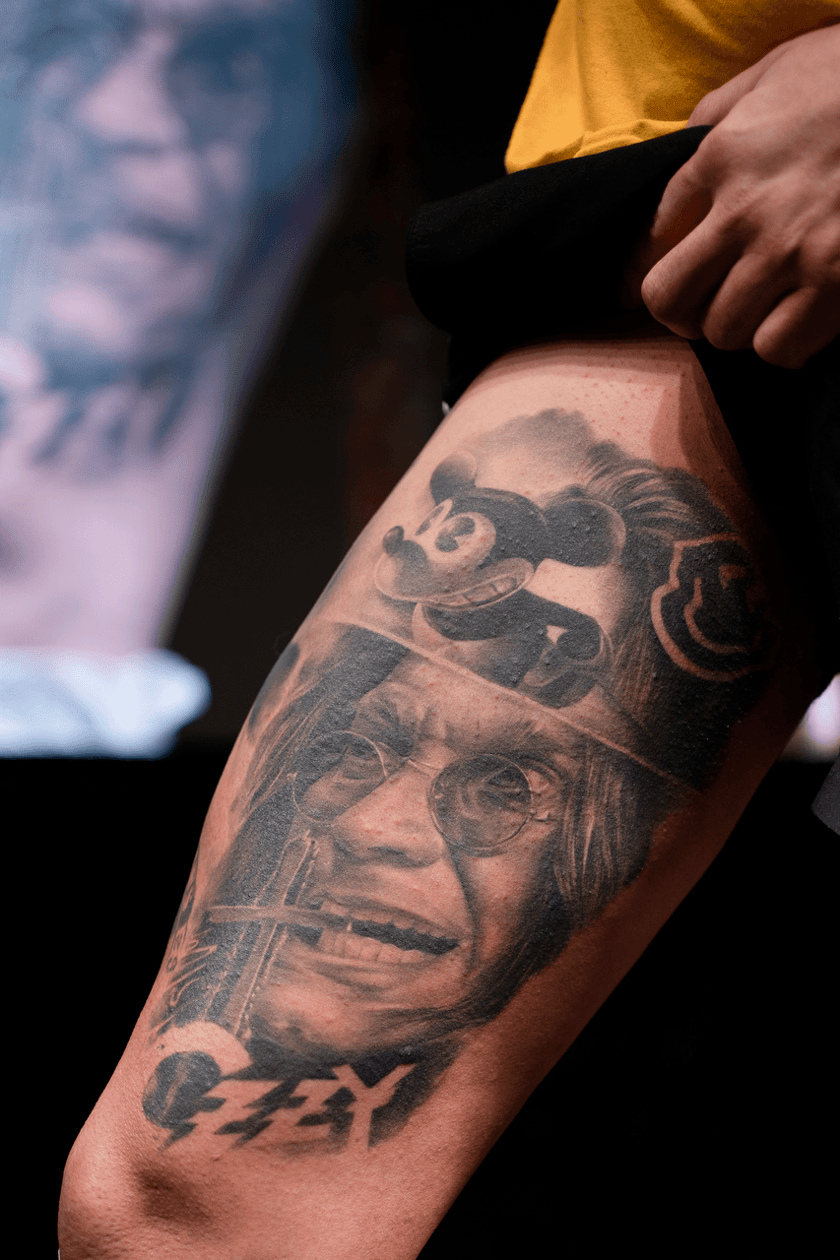 2 miejsce w kategorii Najlepszy tatuaż realistyczny -&nbsp;Left Hand Art NifrenTattoo Studio
