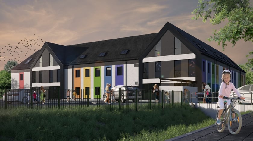 Przedszkole przy ul. Marszowickiej - wizualizacja