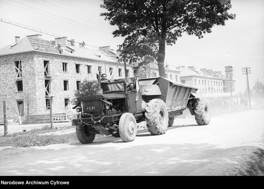 Budowa Nowej Huty, rok 1950