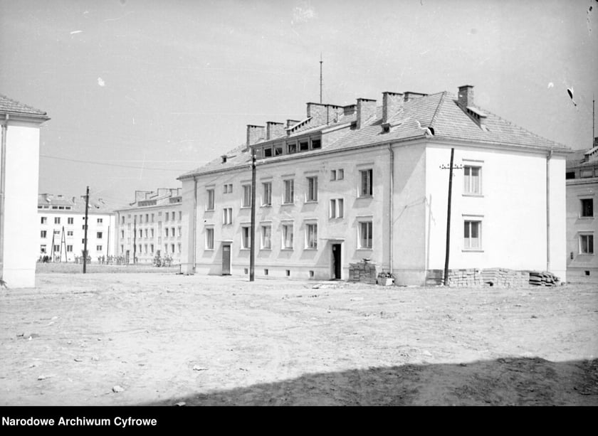 Budowa Nowej Huty, rok 1950