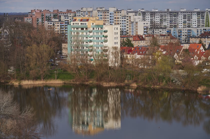 Pilczyce z lotu ptaka