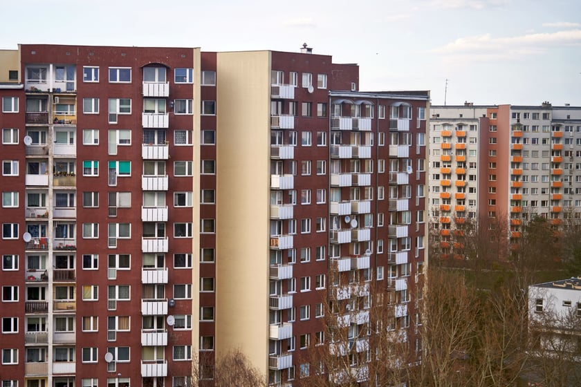 Panorama wrocławskiej Różanki