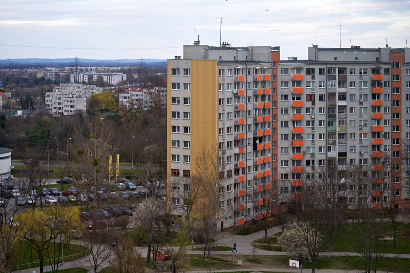 Panorama wrocławskiej Różanki