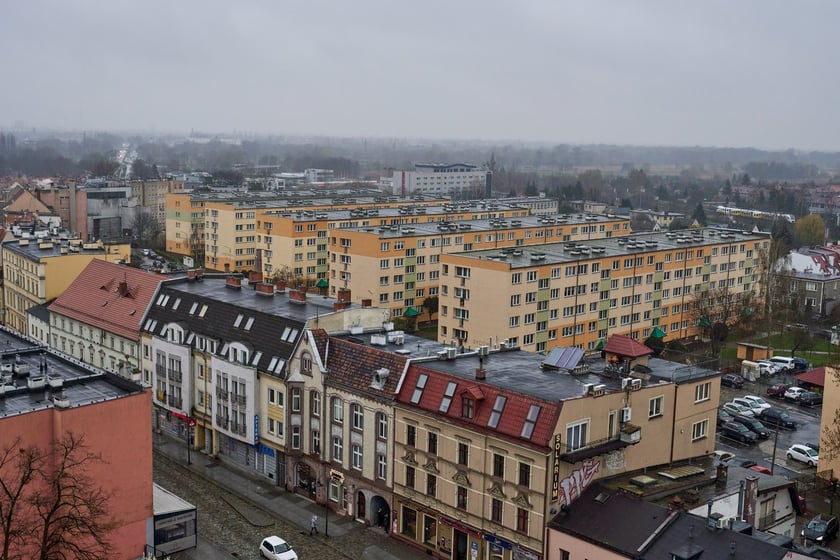 Psie Pole z lotu ptaka