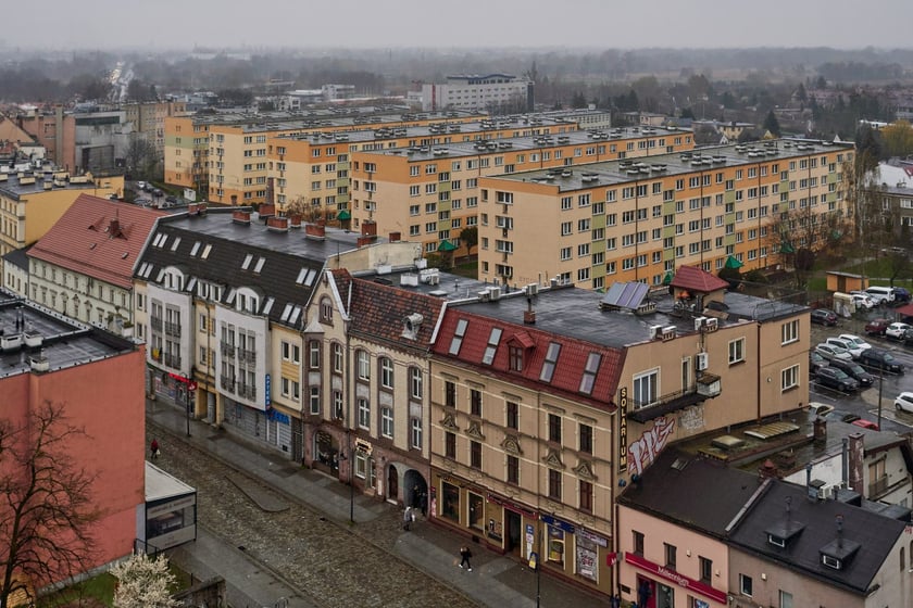 Psie Pole z lotu ptaka