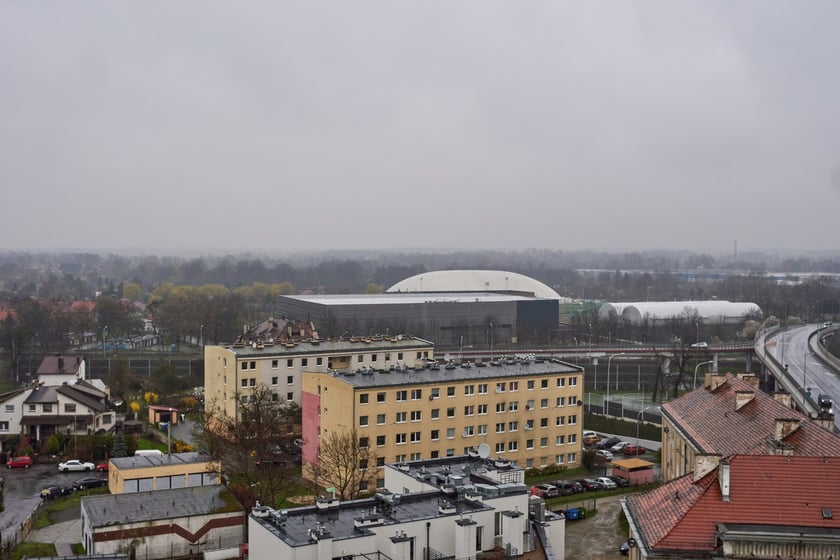 Psie Pole z lotu ptaka